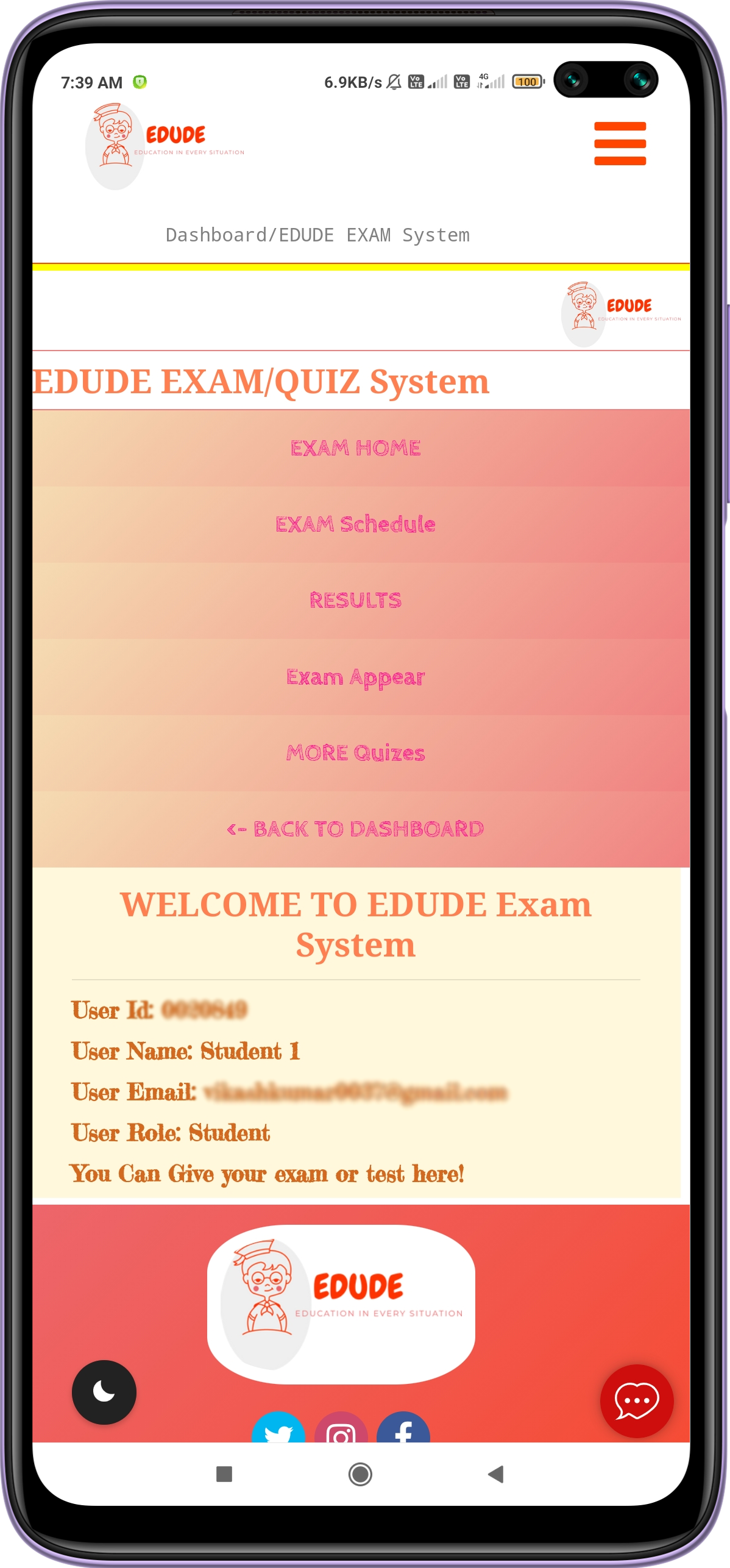 EXAM Management System